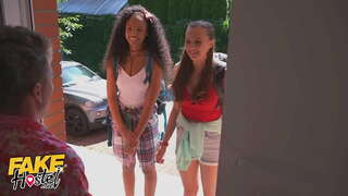 Поддельный Кайнар Секс Втроем тулай Торакта белән Идеальными Сиськами алга чыкты Круз һәм Роми Инди